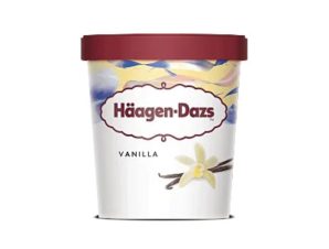 Παγωτό Vanillia Haagen Dazs (460ml)