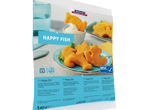 Παναρισμένα φιλετάκια μπακαλιάρου Happy Fish bofrost* (540g)