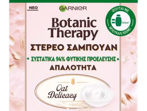 Στερεό Σαμπουάν Botanic Therapy Oat Delicacy Garnier (60g)