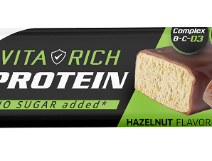 Μπάρα Πρωτεΐνης Hazelnut Vita-Rich 30% MOOVEAT (60g)