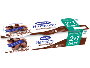 Επιδόρπιο Γιαουρτιού Harmony Stracciatella Μεβγάλ (3×170 g) 2+1Δώρο