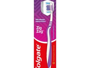 Οδοντόβουρτσα Zig Zag Μέτρια Colgate (1τεμ)