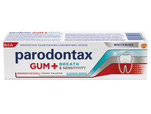 Οδοντόκρεμα Gum and Breath White Parodontax (75ml)