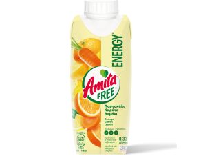 Φρουτοποτό Energy Amita Free (330 ml)