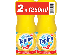 Χλωροκαθαριστικό Gel με Άρωμα Λεμόνι Topine (2x1250ml)