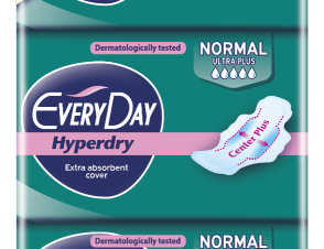 Σερβιέτες EveryDay Hyperdry NORMAL Ultra Plus Triple Pack 30 τεμ. STR -50%