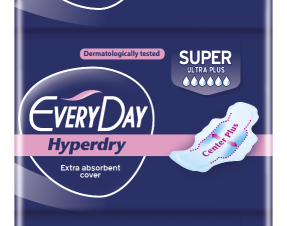 Σερβιέτες EveryDay Hyperdry SUPER Ultra Plus Triple Pack 30 τεμ. STR -50%