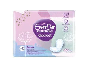 Σερβιέτες Ειδικών Χρήσεων Super Everday Sensitive Discreet (10τεμ)