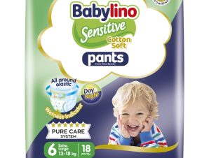 Πάνες Βρακάκι Babylino Pants Unisex Extra Large No.6 (13-18kg) (18 τεμ)