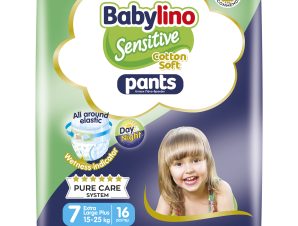 Πάνες Βρακάκι Babylino Pants Unisex Extra Large Plus No.7 (15-25kg) (16 τεμ)