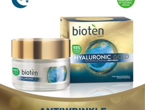 Κρέμα Νύχτας Hyaluronic Gold Bioten (50 ml)