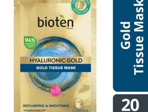 Υφασμάτινη Μάσκα Hyaluronic Gold Bioten (25ml)