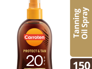 Αντηλιακό Λάδι Μαυρίσματος Protect & Tan Spray SPF20 Carroten (150ml)