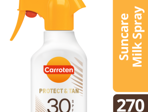 Αντηλιακό Γαλάκτωμα Tan & Protect Trigger Spray SPF30 Carroten (270ml)