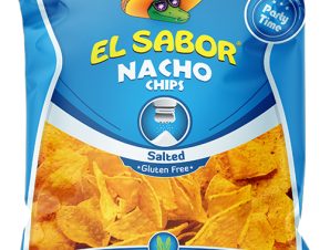 Nachos Natural Salted El Sabor (225 g)