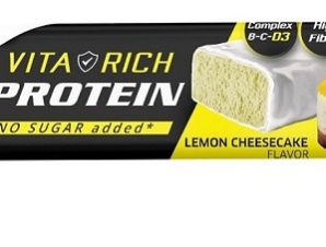 Μπάρα Πρωτεΐνης Lemon Cheesecake Vita-Rich 30% MOOVEAT (60g)