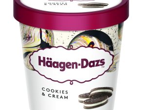 Παγωτό Cookies & Cream Haagen Dazs (460 ml)