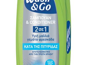 Σαμπουάν κατά της πιτυρίδας Wash & Go (360 ml) 1+1Δώρο