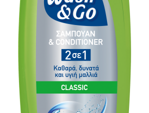 Σαμπουάν 2 σε 1 Classic Wash & Go (650 ml)