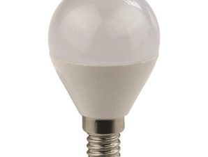 Λάμπα Led Ε14 5W 3000Κ Σφαιρική Eurolamp (3 τεμ)