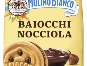 Μπισκότα Γεμιστά με Κρέμα Φουντουκιού και Κακάο Mulino Bianco (260g)