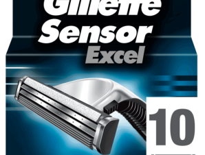 Ανταλλακτικές Κεφαλές Ξυρίσματος Sensor Excel Gillette (10τμχ)