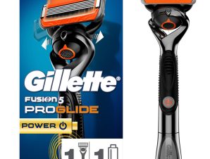 Ανδρική Ξυριστική Μηχανή ProGlide Power Gillette (1 τμχ) + 1 ανταλλακτικό