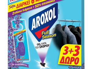 Σκοροκτόνο σε Gel Aroxol 3+3 δώρο (6τεμ)