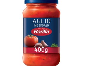 Σάλτσα ντομάτας με σκόρδο Aglio, Barilla (400g)