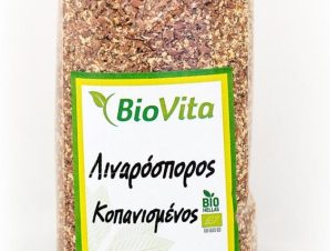 Λιναρόσπορος Κοπανισμένος Biovita (350 g)