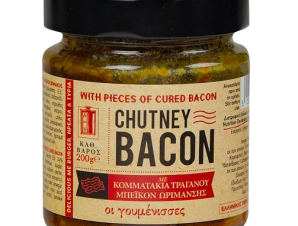 Chutney Μπέικον Classic χειροποίητο Οι Γουμένισσες (200g)