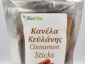 Κανέλα Κεϋλάνης σε Sticks Βιολογική Biovita (50g)