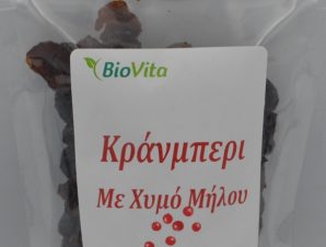 Κράνμπερι με Μήλο Βιολογικά Biovita (150g)