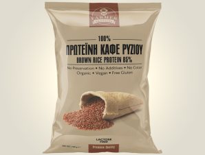 Βιολογική Πρωτεΐνη Καφέ Ρυζιού FARMER (100g)