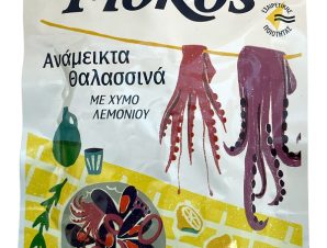 Ανάμεικτα Θαλασσινά με χυμό λεμόνι, Flokos (140g)