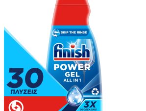 Υγρό Απορρυπαντικό Πλυντηρίου Πιάτων Power Gel Fresh Finish (600ml)