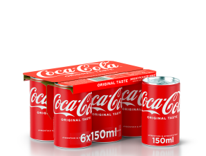 Coca-Cola Κουτί (6×150 ml)