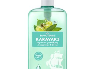 Σαμπουάν Ρύθμιση Λιπαρότητας & Detox Αντλία Karavaki (600ml)