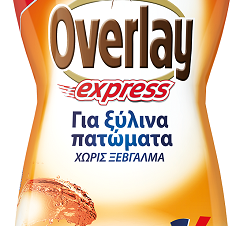 Υγρό Καθαριστικό για Ξύλινα Πατώματα Overlay Express (1lt)