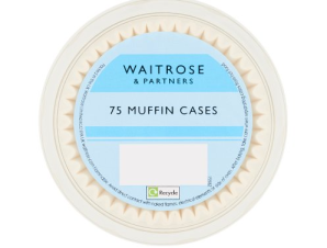 Θήκες για Muffins, Waitrose (75τμχ)