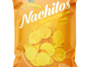 Σνακ Καλαμποκιού Nacho Cheese Nachitos by El Sabor (100g)