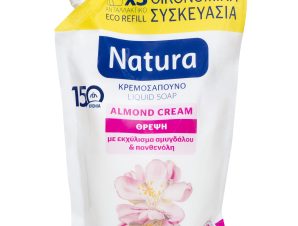 Ανταλλακτικό Κρεμοσάπουνο Almond Cream Natura (750ml)