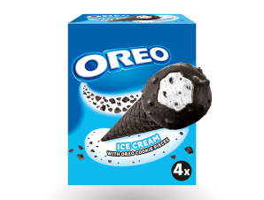 Παγωτό Ball Top Πύραυλος Oreo (4X100ml)