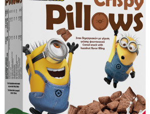 Δημητριακά Minions Crispy Pillows Nutri Valley (375g)