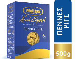 Πέννες Ριγέ Χρυσή Επιλογή Melissa (500g)