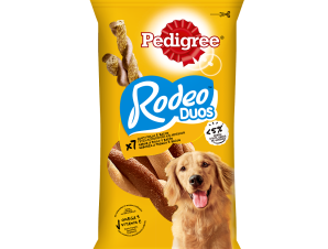 Σνακ για σκύλους Rodeo Duos με Κοτόπουλο και Μπεϊκόν Pedigree 7 τεμ (123 γρ)