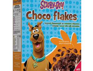 Δημητριακά Scooby-Doo Choco Flakes Nutri Valley (375g)