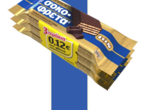 Σοκοφρέτα Υγείας ΙΟΝ (3x38g) -0,12€