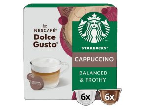 Starbucks Cappuccino συμβατές κάψουλες Dolce Gusto – 12 τεμάχια