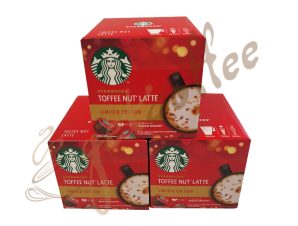 Starbucks TOFFEE NUT LATTE κάψουλες Dolce Gusto – 36 τεμ (3×12)